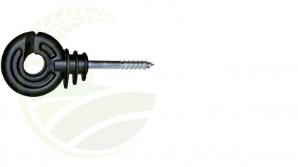 705007FA Izolator inelar, negru, șurub diametru 5,0mm, 50 buc. Farma