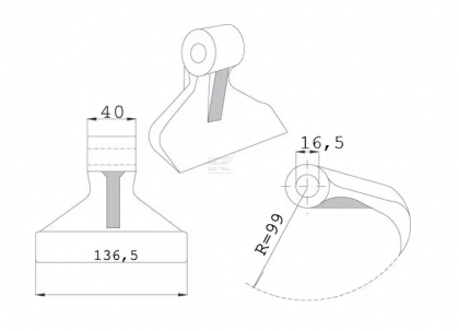 Ciocan tocător potrivit pentru Berti