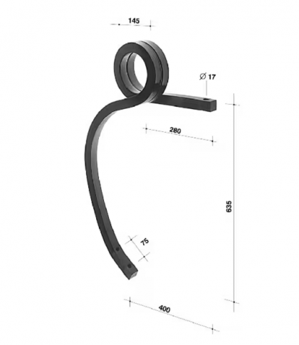 Maner pentru cultivatoare grele
