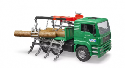 U02769 Camion MAN TGA cu remorcă de încărcat lemne