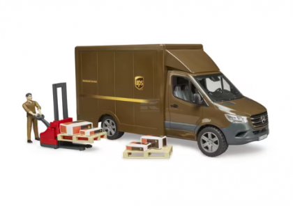 U02678 Camionetă curier UPS MB Sprinter cu șofer și accesorii
