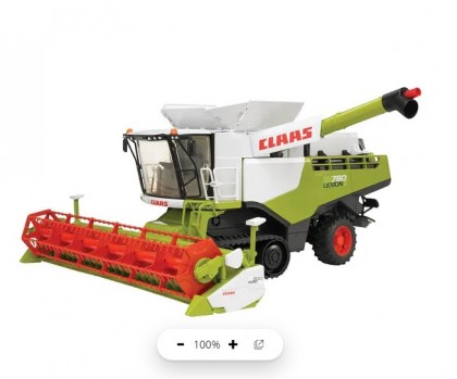 U02119 Combină de recoltat Claas Lexion 780