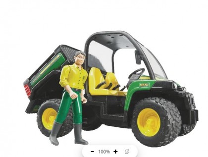 U02490 Mașină utilitară John Deere Gator 855D cu şofer