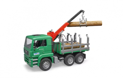 Camion Scania seria R cu remorcă de încărcat lemne