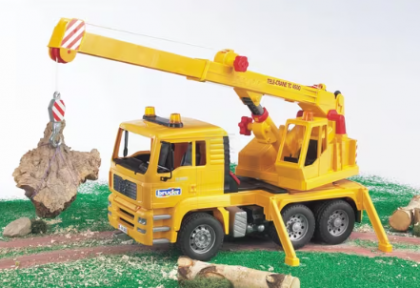 U02754 Camion MAN TGA cu macara TC-4500