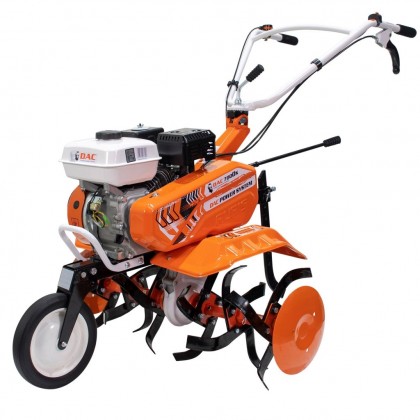 Motosapă profesională DAC 7000 K + roți cauciuc 4.00-8 + rarita 7 CP