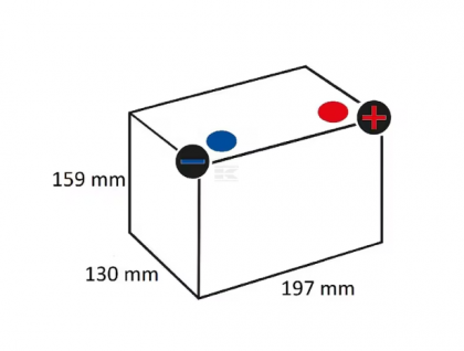 Baterie 12V 32Ah sigilată Kramp/VARTA