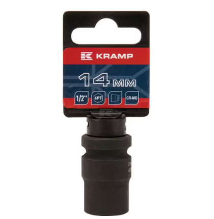 Capăt cheie tubulară de impact 1/2" cu profil hexagonal interior 14mm