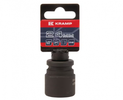 Capăt cheie tubulară de impact 1/2" cu profil hexagonal interior 24mm