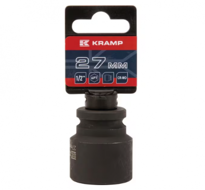 Capăt cheie tubulară de impact 1/2" cu profil hexagonal interior 27mm