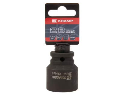 Capăt cheie tubulară de impact 1/2" cu profil hexagonal interior 28mm