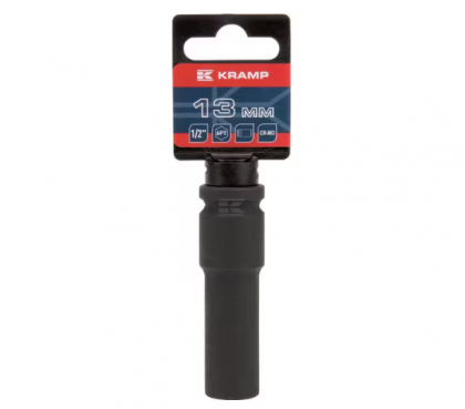 Capăt lung cheie tubulară de impact 1/2" cu profil hexagonal interior 13mm