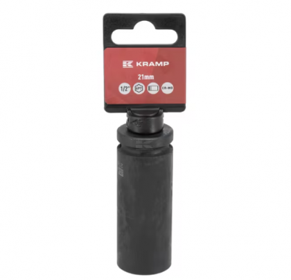 Capăt lung cheie tubulară de impact 1/2" cu profil hexagonal interior 21mm