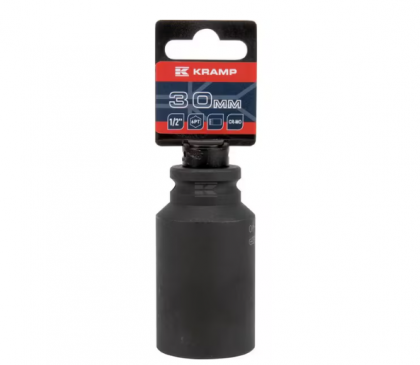 1803544630KR Cheie tubulară de impact 1/2" cu profil hexagonal, 30mm