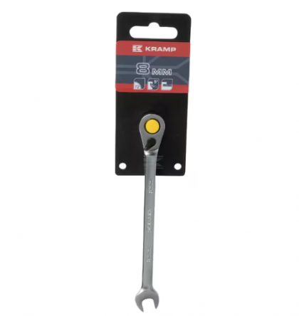 1802030008KR Cheie fixă combinată cu clichet 8mm L=140mm Kramp