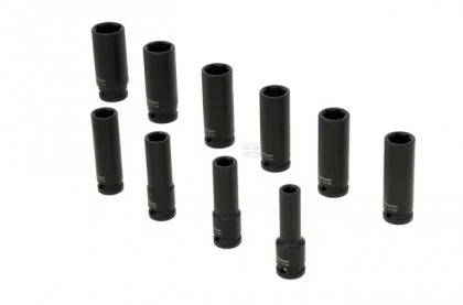 1803924010P1KR Set capete lungi chei tubulare de impact 1/2", 10 piese