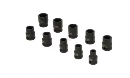 1803924010PKR Set capete chei tubulare de impact 1/2" cu profil hexagonal interior, 10 piese