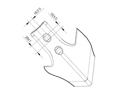CP100307 Picior cu flanșă 150x6