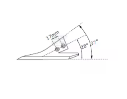H160 Brăzdar Hey 160mm