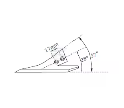 H200 Brăzdar Hey 200mm