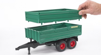 U02010 Remorcă basculabilă Welger cu deschidere pe 3 laturi