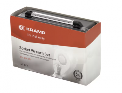 1804922047KR Set mini de capete șurubelniță și chei tubulare 1/4", 47 piese