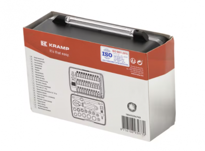 1804922047KR Set mini de capete șurubelniță și chei tubulare 1/4", 47 piese