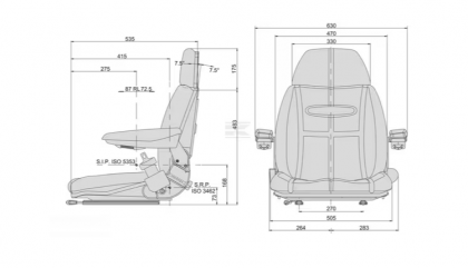 1078056 Seat MT SC/95