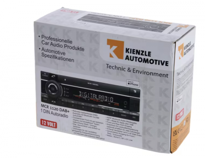 MCR1120DAB Radio with USB/AUX/BLUETOOTH/DAB+12V, built in + external microphone