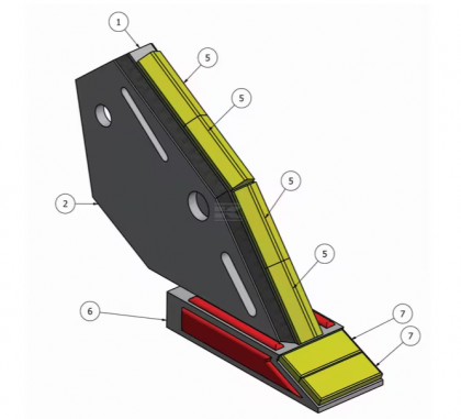S103038N Vârf carbură 45mm