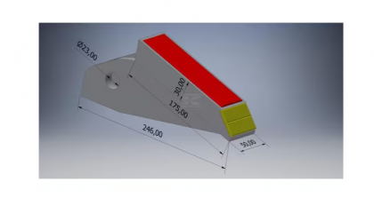 P09148CN Vârf scarificator brăzdar carbură