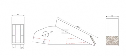 P09148CN Vârf scarificator brăzdar carbură