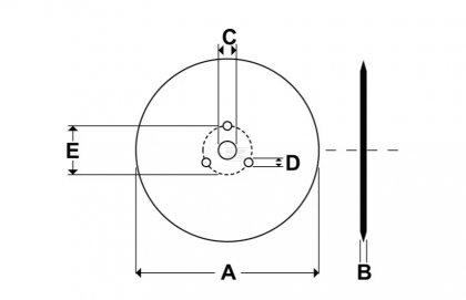 CD3002 Coulter Disc 300mm Ferguson/Rumptstad
