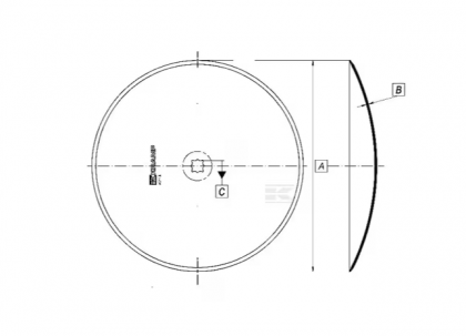 HD510030 Taler disc neted 510x4