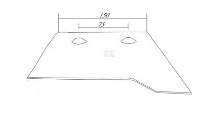 001847ZZ Brăzdar față dreapta potrivit pentru Landsberg