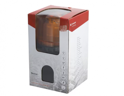 LA20090 Girofar LED, 20W, 12-24V, chihlimbar, montare pe stâlp flexibil, Ø 126mm x201mm