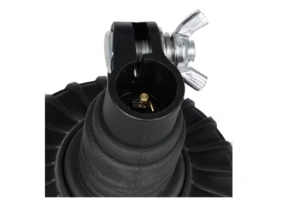 LA20028G Far LED, profil redus, 17W, 12-24V, verde, montare pe stâlp flexibil, Ø 115mm x179mm