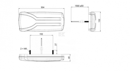 LA40062 Lampă LED stânga spate