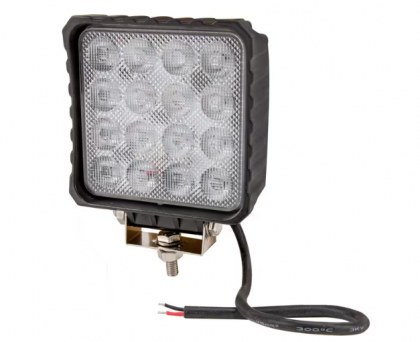 LA10047 Lampă  - Reflector de lucru LED 48W 3840lm pătrată 10/30V 112x54,5x136mm tip flood 16 LED-uri Kramp