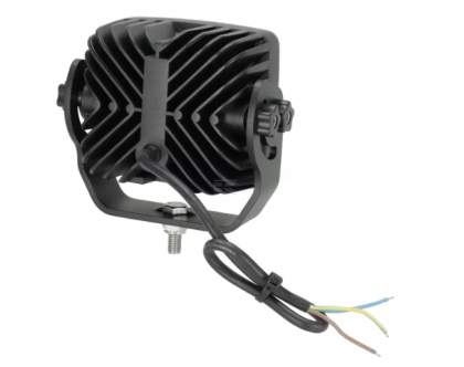 LA104041 Lampă  - Reflector de lucru LED 70W 6000lm pătrată 10/45V albă 120x110x72mm încălzită cu senzor flood - fascicul larg 4 LED-uri Kramp
