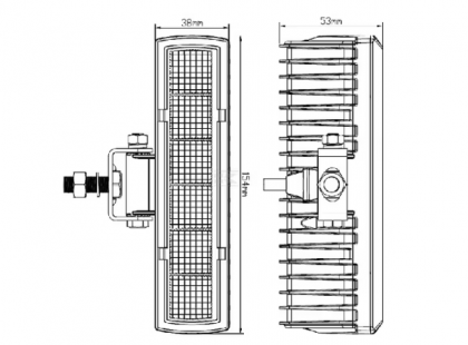 LA10503 Lampă - Reflector de lucru indirectă 18W 1500lm