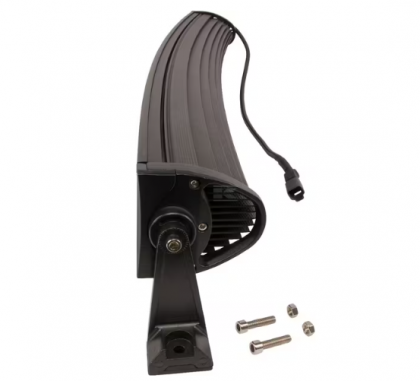 LA10309 Led bar Bară lumini de lucru LED 180W 15300lm dreptunghiulară 12/24V albă 825,5x79,5mm mufă Deutsch combo curbată 60 LED-uri Kramp