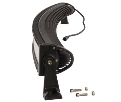 LA10310 Led bar Bară lumini de lucru LED 300W 25500lm dreptunghiulară 12/24V albă 1371,6x79,5mm mufă Deutsch combo curbată 100 LED-uri Kramp