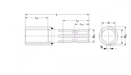 6710191KR Reducție 1 3/8"-6 x 40mm