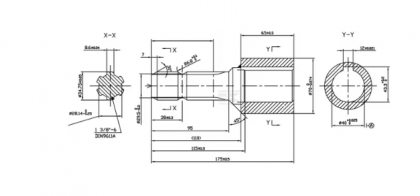 6710191KR Reducție 1 3/8"-6 x 40mm