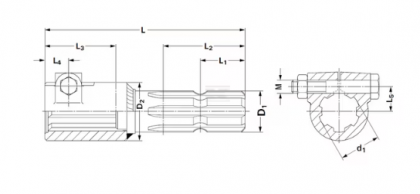 6710103KR Reducție cardanica