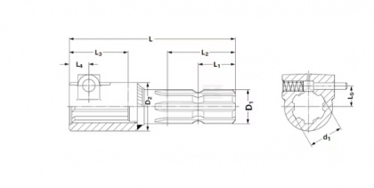 6710221KR Reducţie 1 3/8"-6 x 1 3/8"-21