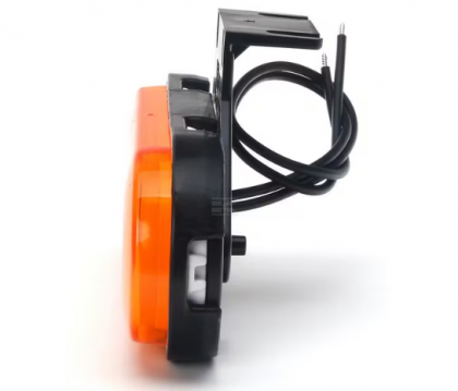 LA30154 Lampă de poziție laterală dreptunghiulară cablu de conectare LED 12-24V Kramp