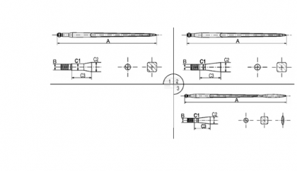 FT12 Dinți încărcător frontal 800mm Stoll