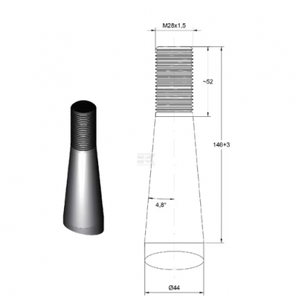 FT39 Dinți încărcător frontal 1250 mm